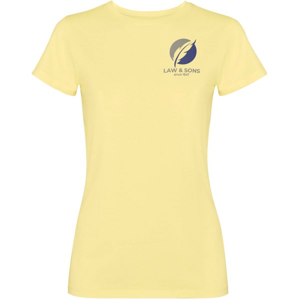 Fiyi short sleeve women's t-shirt - Yellow / roly-2XL