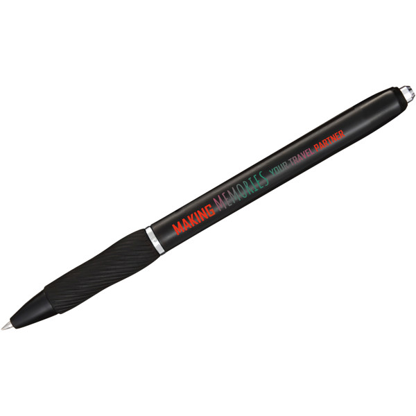 Sharpie® S-Gel ballpoint pen (black ink) - Solid Black / Solid Black