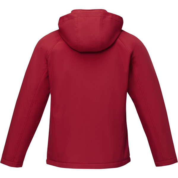 Notus men's padded softshell jacket - Red / 3XL