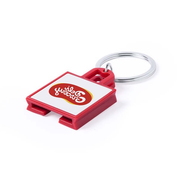 Keyring Coin Fliant - Yellow