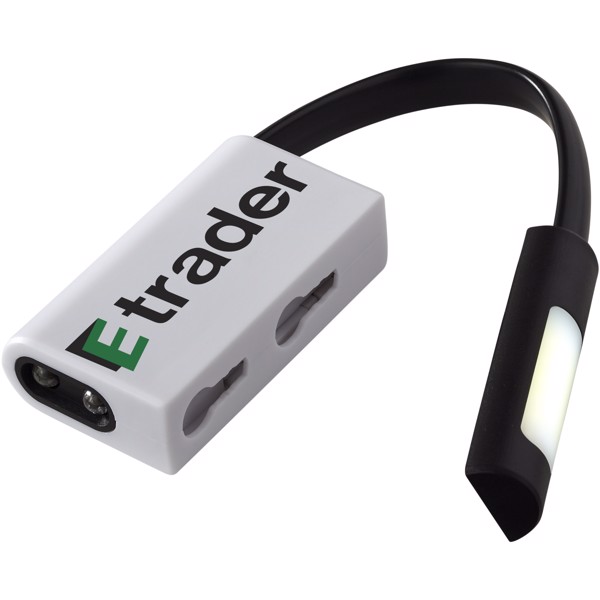 Libra dual COB and LED light - Solid black / White