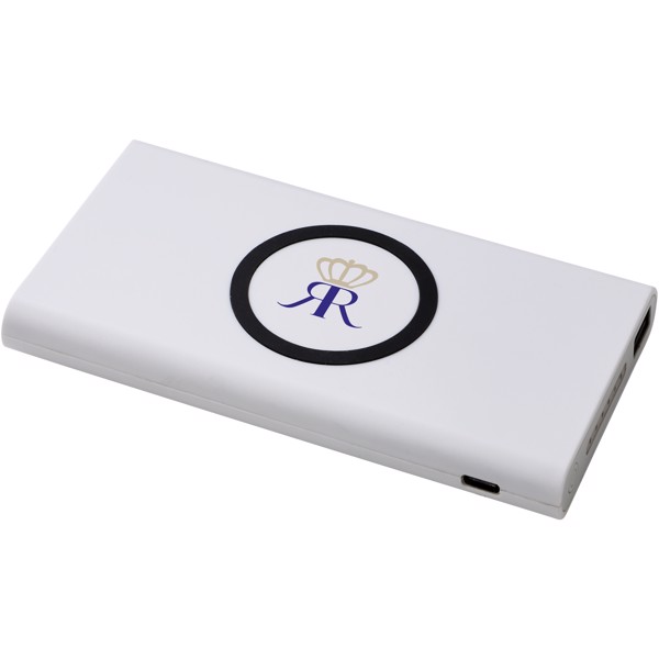 Parallax 4000 mAh wireless power bank - White
