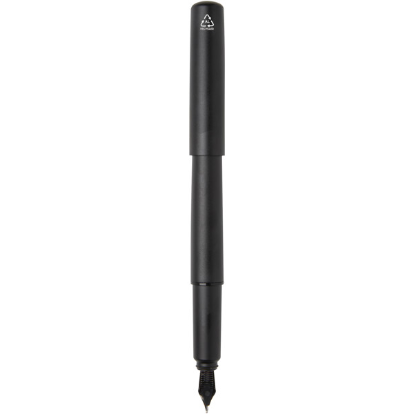 Lucetta recycled aluminium fountain pen (black ink)