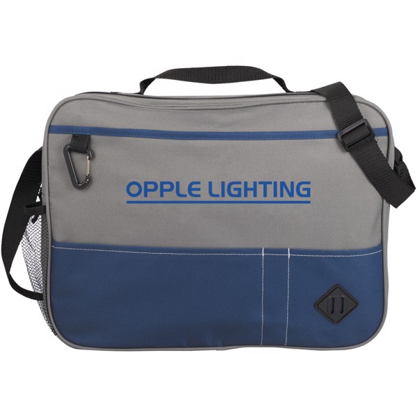 Hayden conference briefcase - Grey / Navy