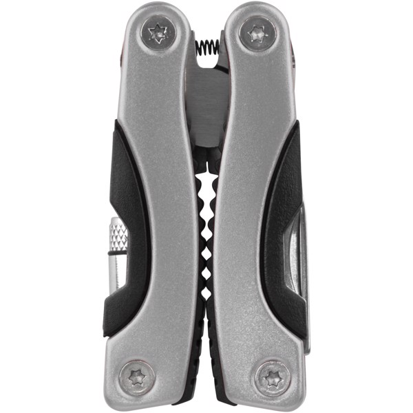 Casper 8-function multi-tool with LED flashlight - Silver