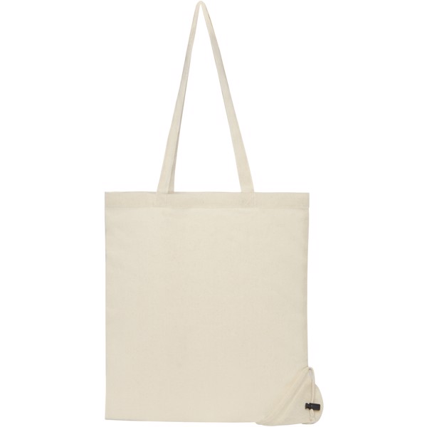 Patna 100 g/m² cotton foldable tote bag