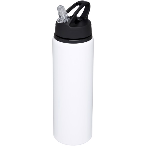 Bidón deportivo de 800 ml "Fitz" - Blanco