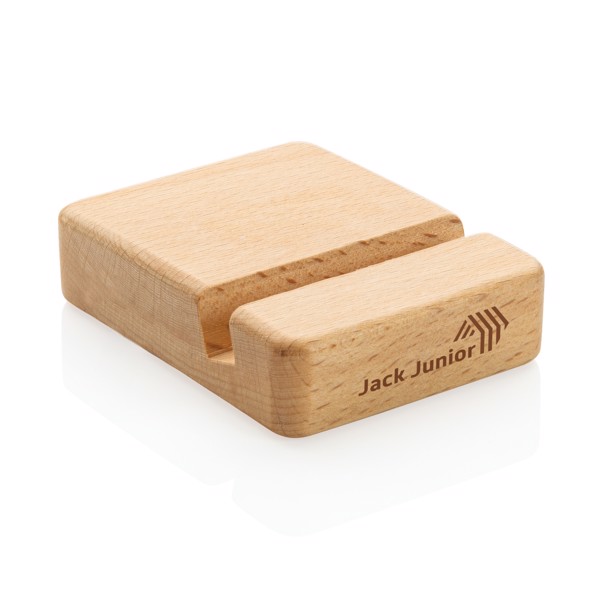 Bamboo phone stand