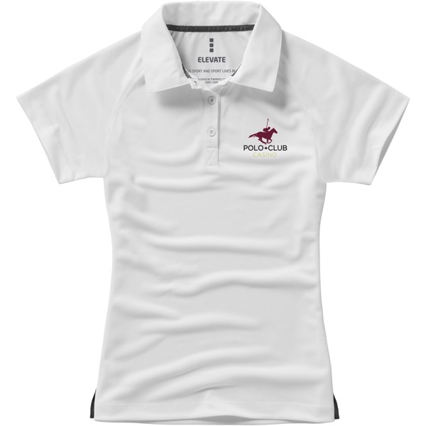 Ottawa short sleeve women's cool fit polo - White / XS