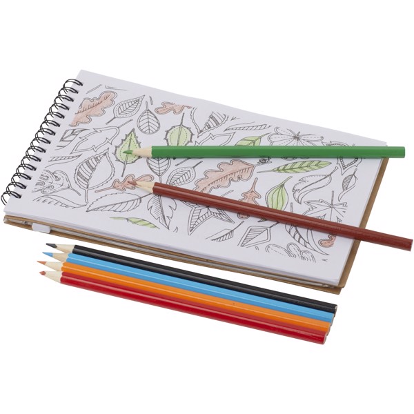 Hoppi colouring set
