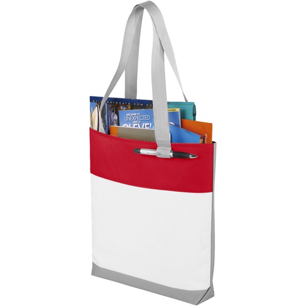 Bloomington colour-block convention tote bag