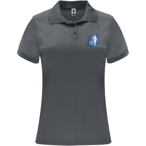 Monzha short sleeve women's sports polo - Lead / S