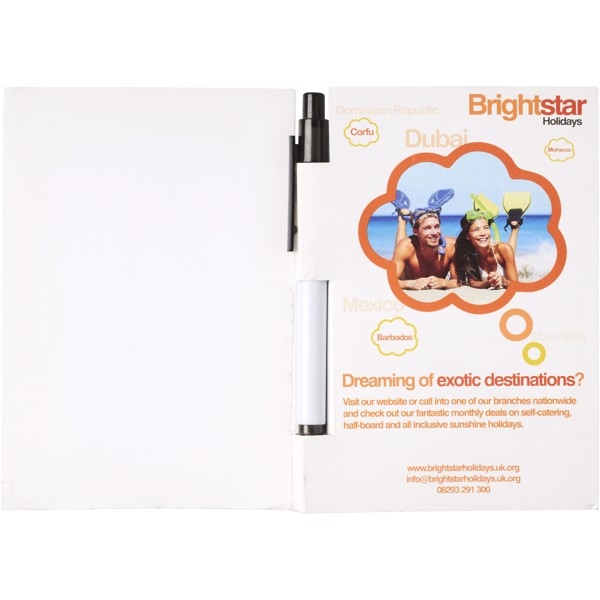 Essential conference pack A6 notepad and pen