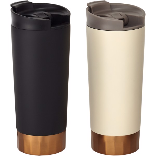 Peeta 500 ml copper vacuum insulated tumbler - Chrome