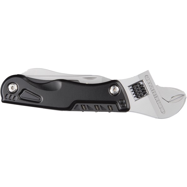 Duty adjustable multi-tool wrench with LED light