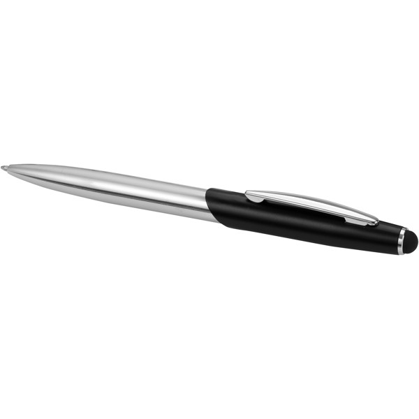 Geneva stylus ballpoint pen and rollerball pen set (blue ink)