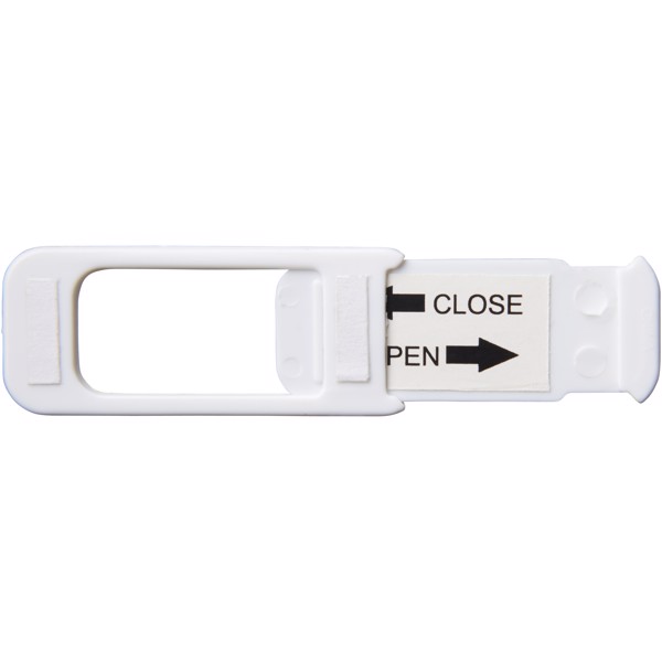 Push privacy camera blocker - White