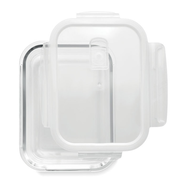 Glass lunchbox & PP lid 900ml Praga Lunchbox