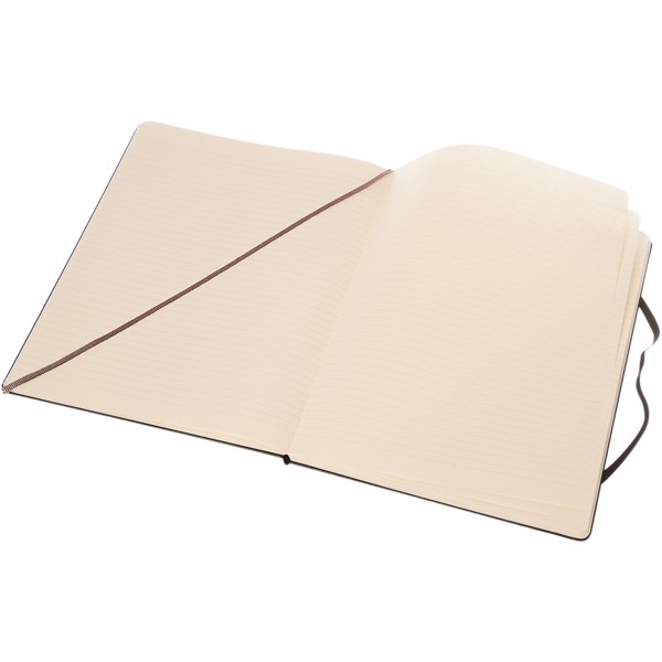 Moleskine Classic XL hard cover notebook - ruled - Black