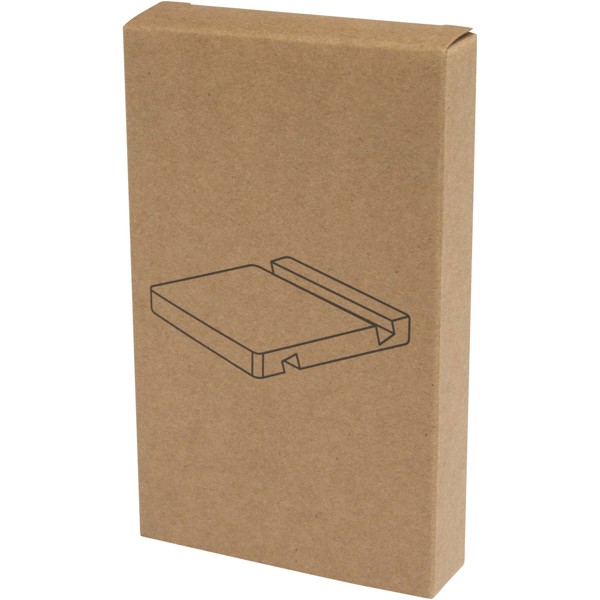 Bubup bamboo 2-angled tablet and phone stand