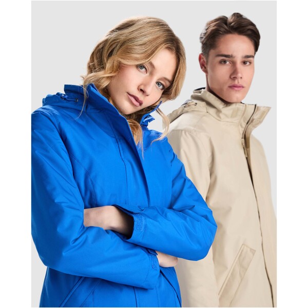 America men's padded parka jacket - Black / roly-S