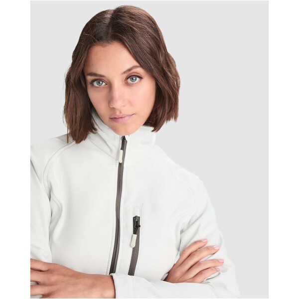 Antartida women's softshell jacket - Pearl White / roly-S