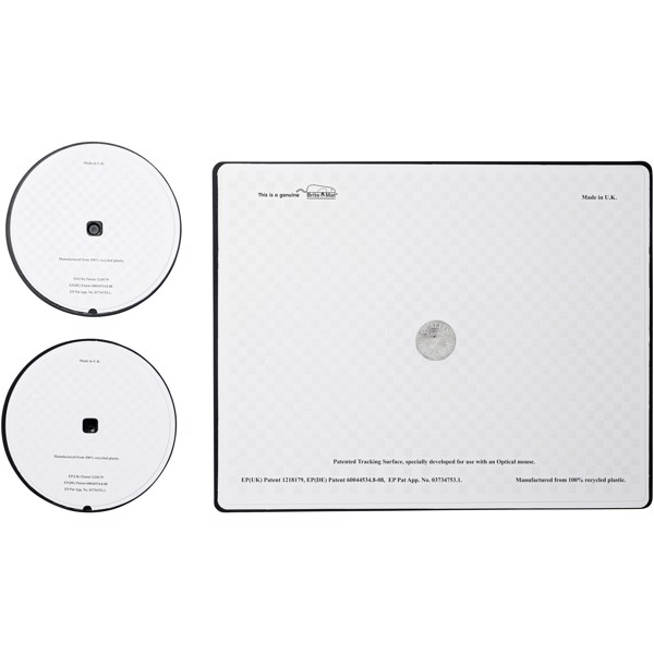 Brite-Mat® mouse mat and coaster set combo 2