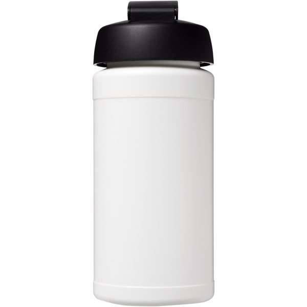 Baseline™ Plus Bidón deportivo con Tapa Flip de 500 ml - Blanco / Negro intenso