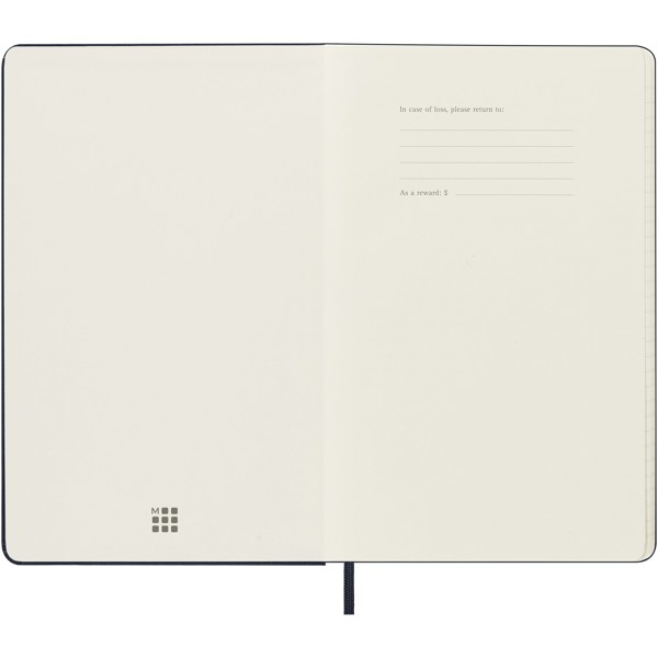 Moleskine hard cover 12 month L weekly planner vertical