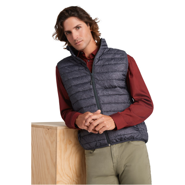 Oslo men's insulated bodywarmer - Garnet / roly-2XL