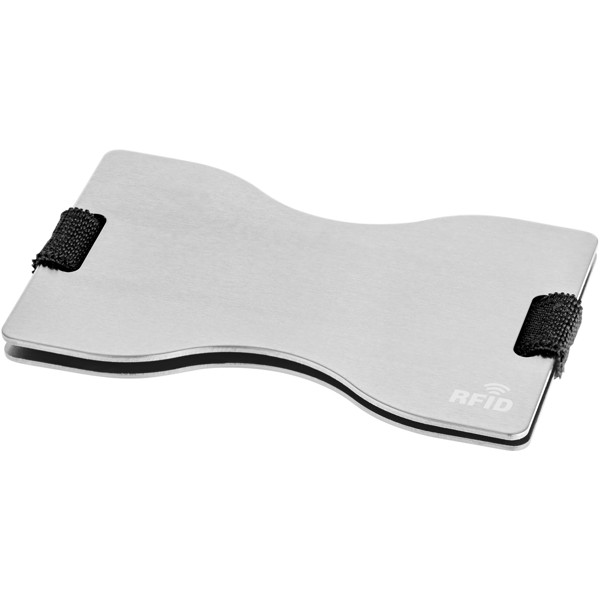 Adventurer RFID pouzdro na karty - Stříbrný