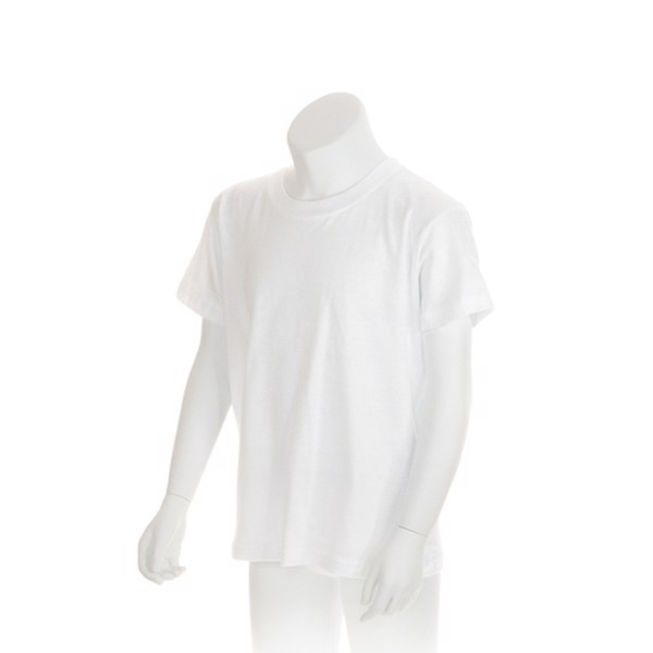 Kids White T-Shirt Hecom - White / 4-5