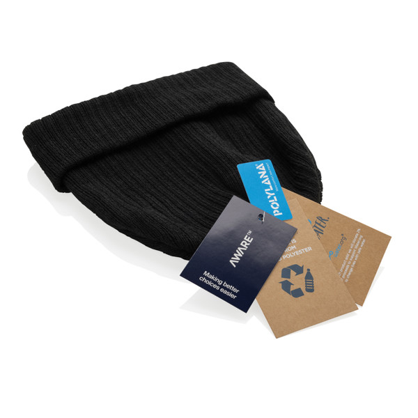 Pryor AWARE™ Polylana® beanie with cuff - Black