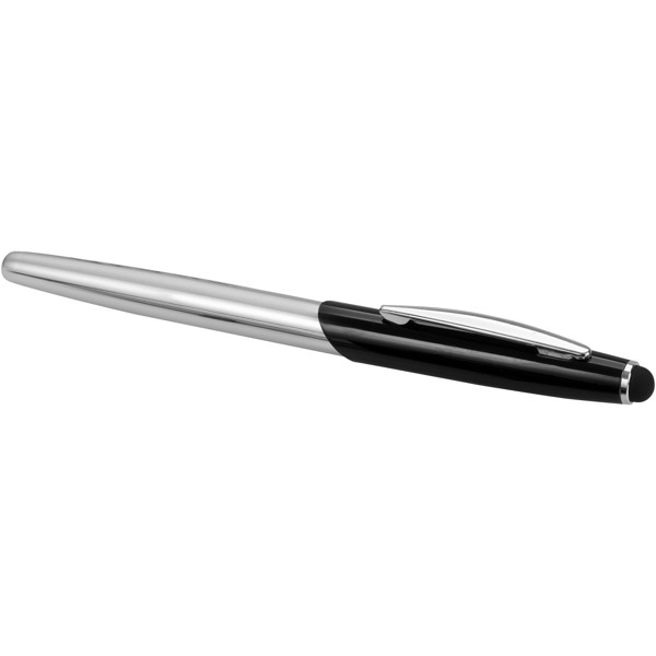 Geneva stylus ballpoint pen and rollerball pen set (blue ink)