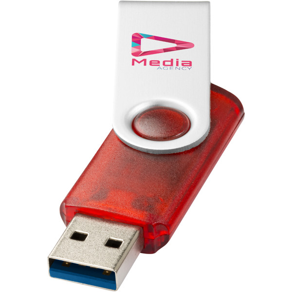 Rotate USB 3.0 translucent - Red / 16GB