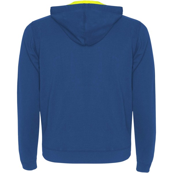 Fuji unisex sweat jacket - Royal Blue / Fluor Yellow / S