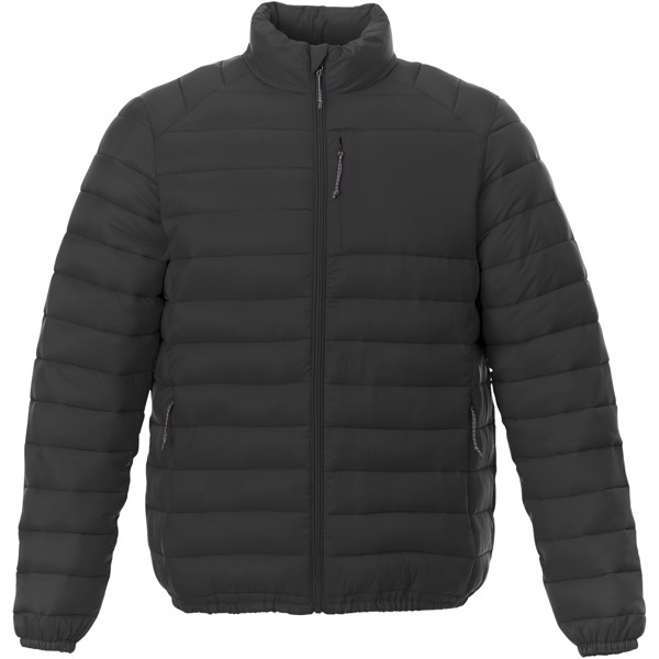 Athenas men's insulated jacket - Solid black / L