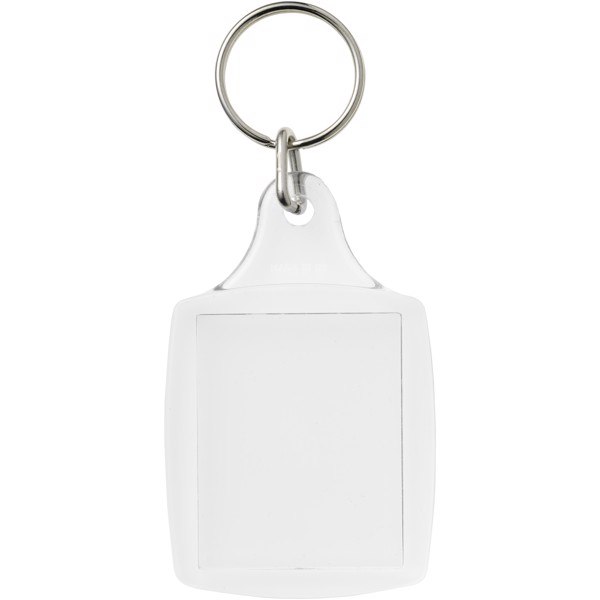 Leor A4 keychain with metal clip
