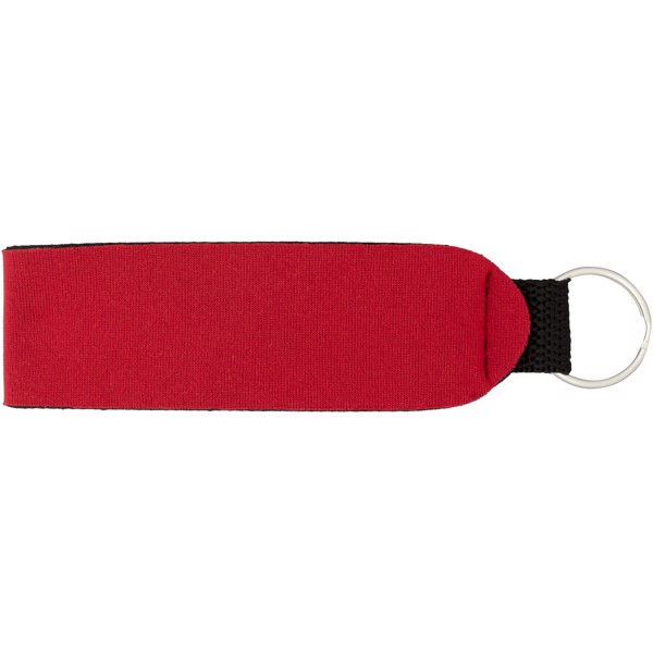 Vacay key tag with split ring - Red