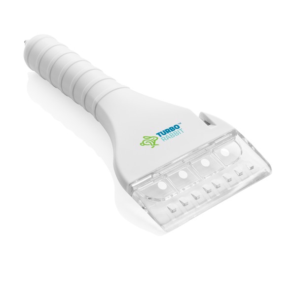 Ice scraper with COB and safety function