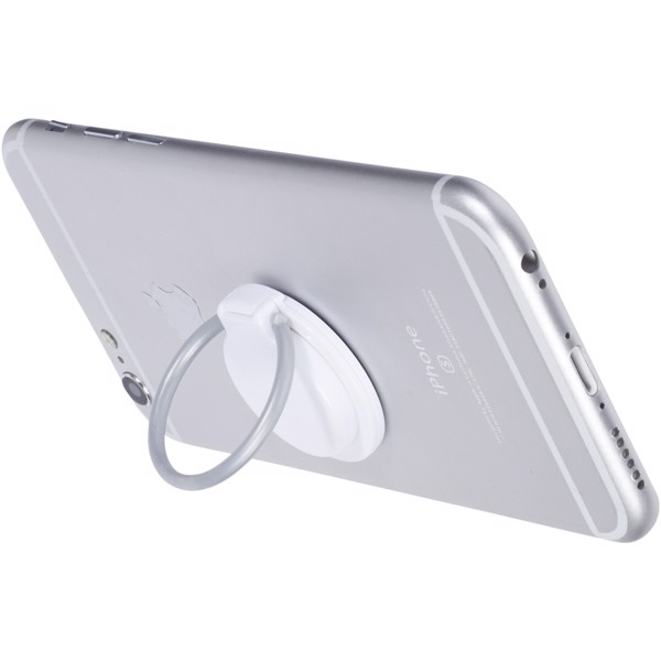 Loop ring and phone holder - White