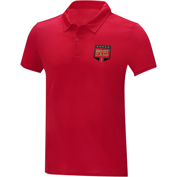 Deimos short sleeve men's cool fit polo - Red / S