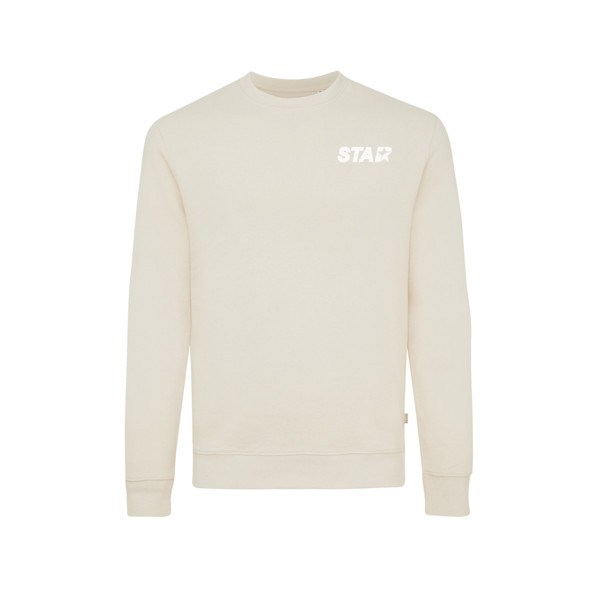 IQONIQ Denali recycled cotton crew neck undyed - Natural Raw / L