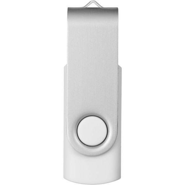 Memoria USB 'ROTATE' sin llavero - Blanco / 2GB