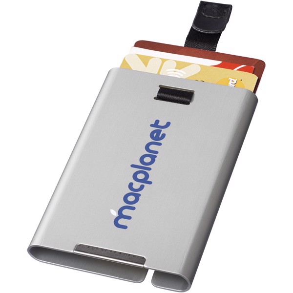 Pilot RFID secure card slider - Silver