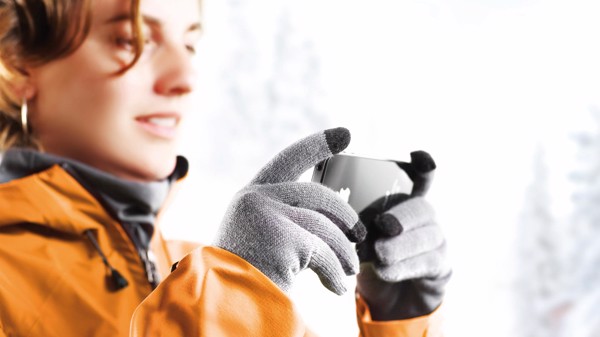 Touchscreen Gloves Actium - Yellow