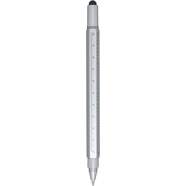 Dora recycled aluminium multifunctional pen (black ink)