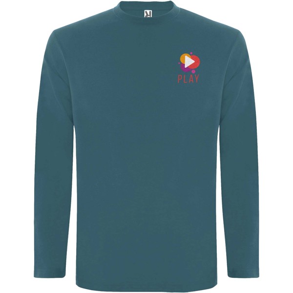 Extreme long sleeve men's t-shirt - Storm Blue / L