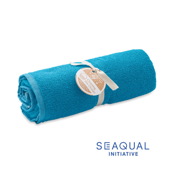 SEAQUAL® towel 100x170cm Water - Turquoise