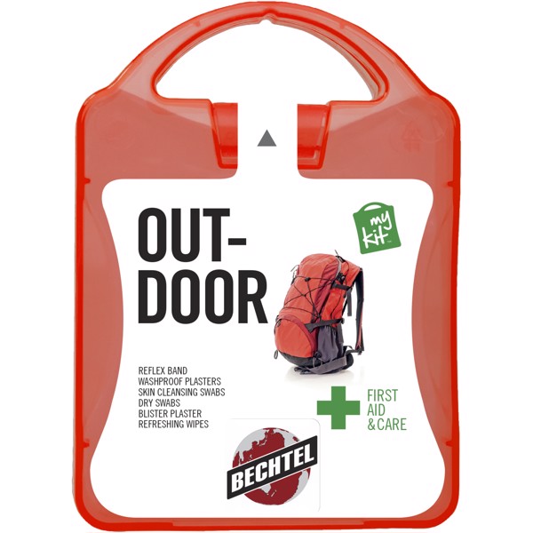 Lékarnička Outdoor - Červená s efektem námrazy